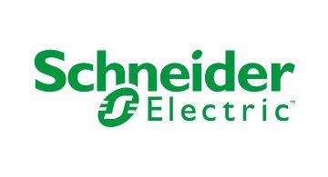 Schneider Electric Logo in Grün mit stilisiertem S und Schriftzug, Symbol für smarte Schlafzimmerlösungen.